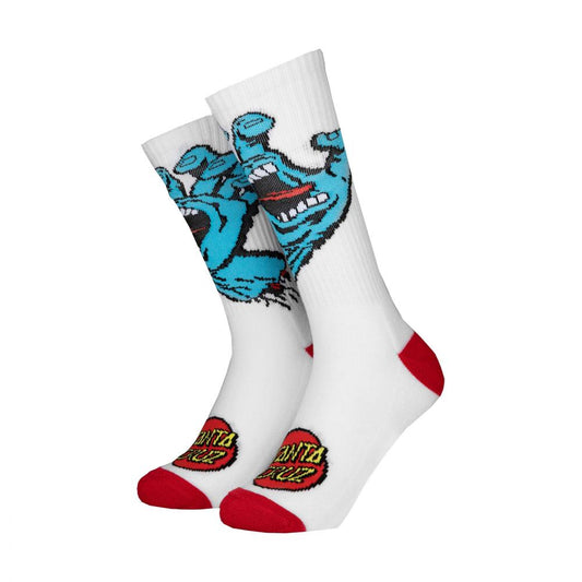 8‑11 ADULT Santa Cruz Socks Screaming Hand Sock