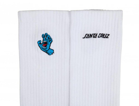 8‑11 ADULT Santa Cruz Socks Screaming Mini Hand