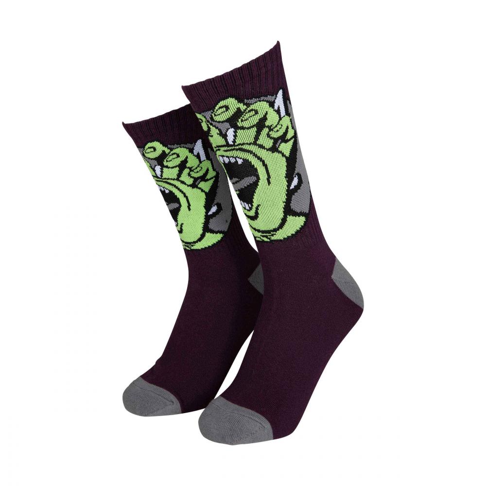 8‑11 ADULT Santa Cruz Socks Hand Dot Socks