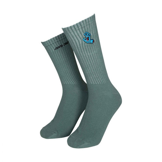 8‑11 ADULT Santa Cruz Socks Screaming Mini Hand Sock