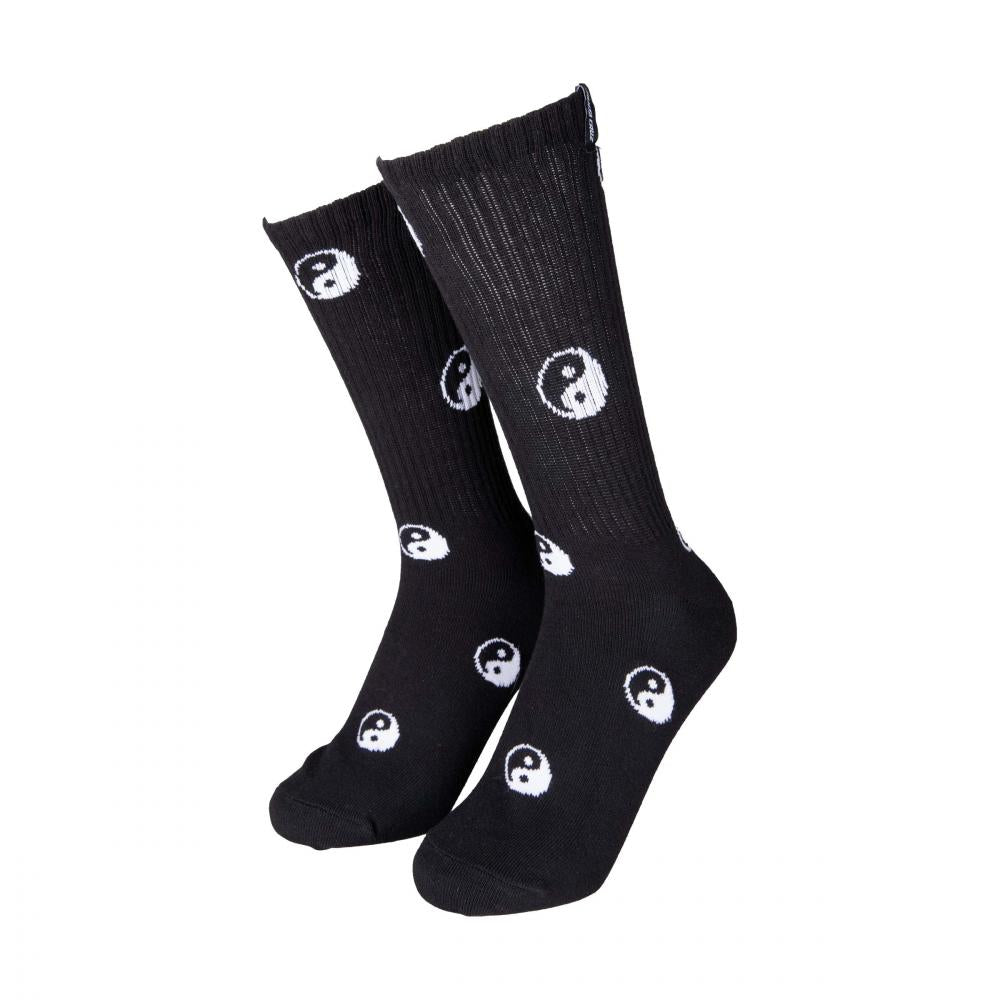 8‑11 ADULT Santa Cruz Socks Yin Yang Socks (2 Pack)