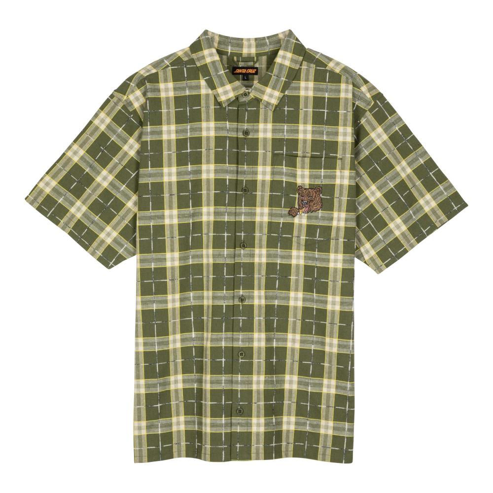 M ADULT Santa Cruz Shirt Braun Great Outdoors SS Shirt