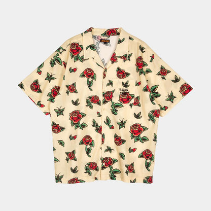 M ADULT Santa Cruz Shirt Flash Roses Shirt