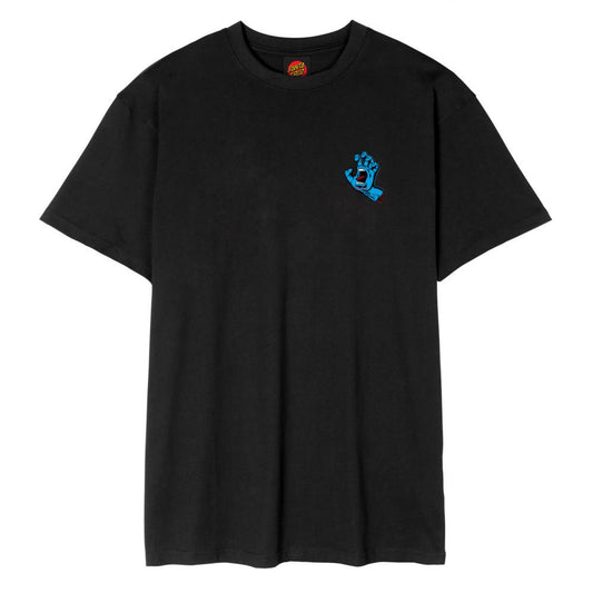S ADULT Santa Cruz T-Shirt Screaming Hand Chest T-Shirt