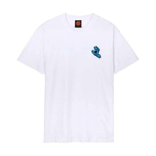 S ADULT Santa Cruz T-Shirt Screaming Hand Chest T-Shirt