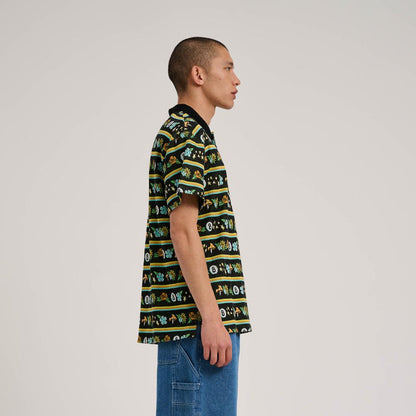 XL ADULT Santa Cruz Top Winkowski Trip Stripe Polo