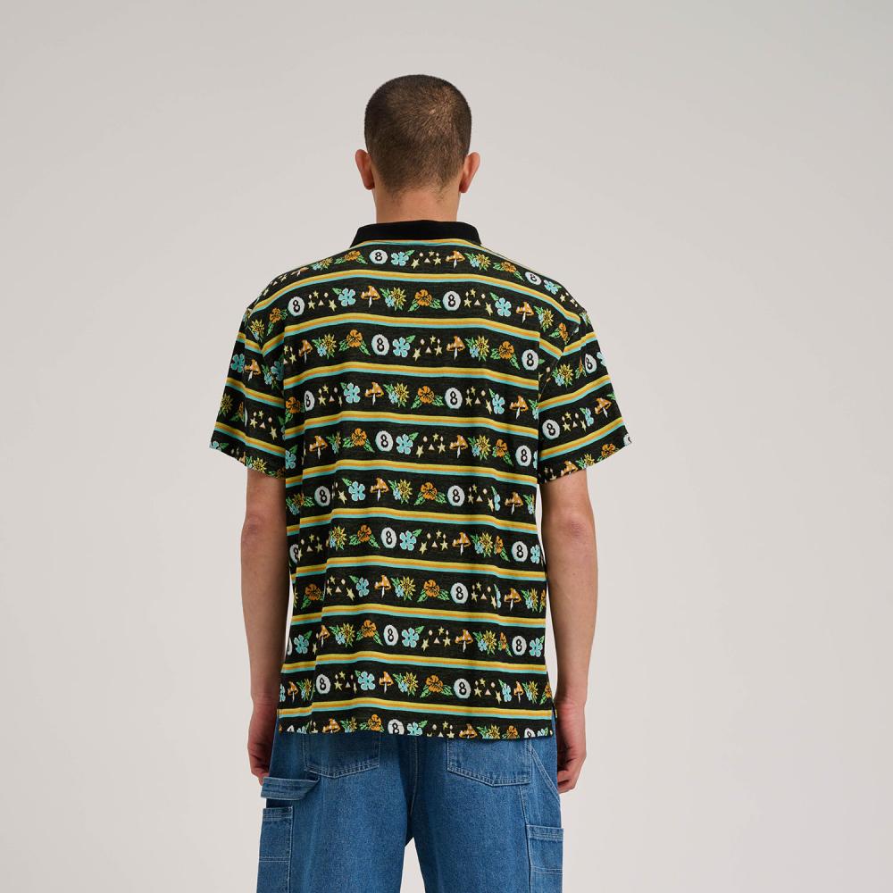 XL ADULT Santa Cruz Top Winkowski Trip Stripe Polo