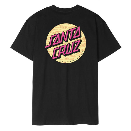 S ADULT Santa Cruz T-Shirt Wagon Dot Chest T-Shirt