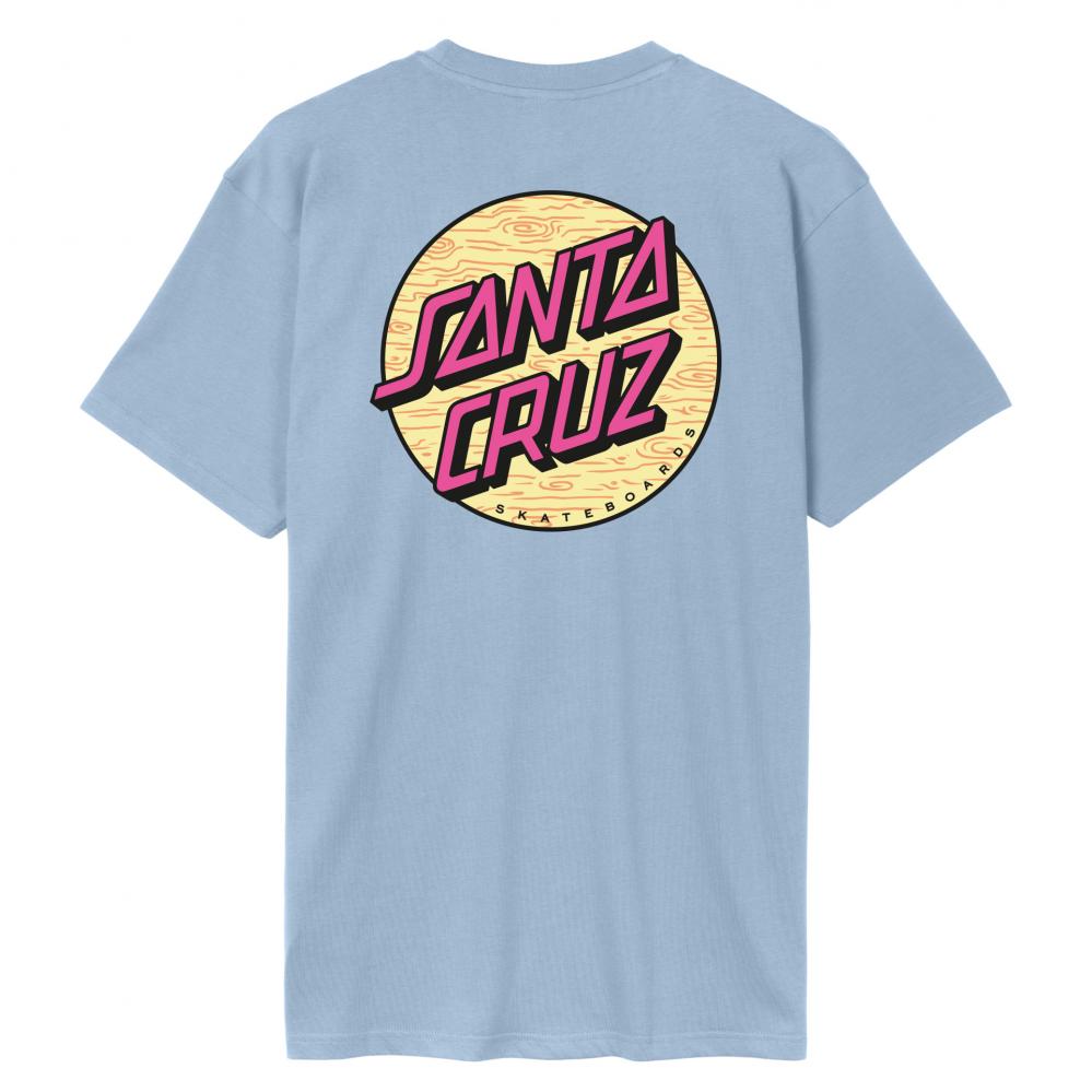 M ADULT Santa Cruz T-Shirt Wagon Dot Chest T-Shirt