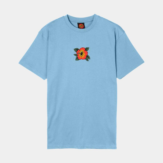 S ADULT Santa Cruz T-Shirt Screaming Hibiscus Front