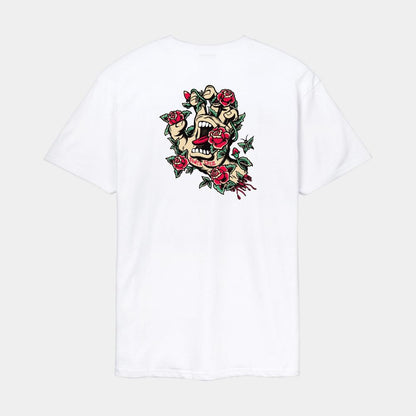 M ADULT Santa Cruz T-Shirt Screaming Rose Flash T-Shirt