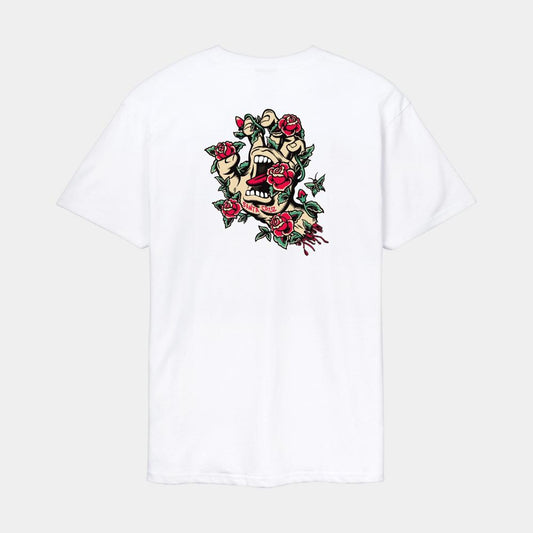 M ADULT Santa Cruz T-Shirt Screaming Rose Flash T-Shirt