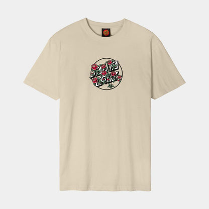 L ADULT Santa Cruz T-Shirt Flash Stacked Dot Front Tee