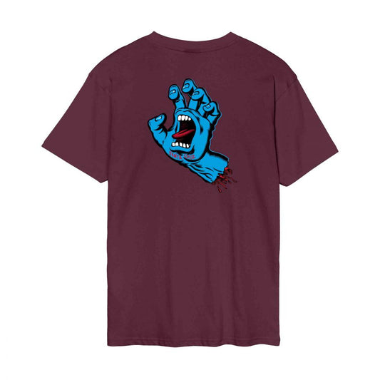 M ADULT Santa Cruz T-Shirt Screaming Hand Chest T-Shirt