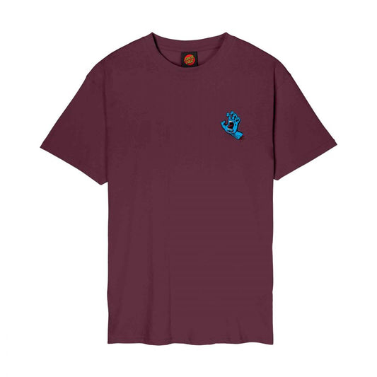 M ADULT Santa Cruz T-Shirt Screaming Hand Chest T-Shirt