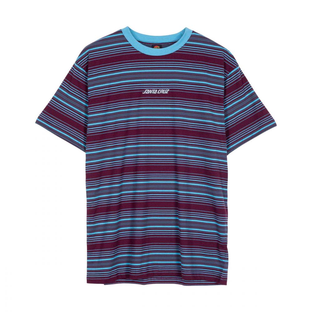 M ADULT Santa Cruz Custom T-Shirt Classic Strip Haze Stripe