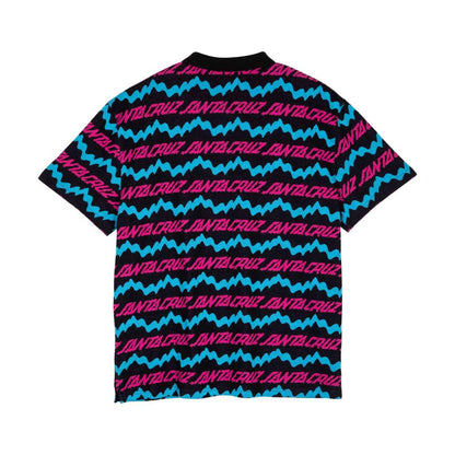 L ADULT Santa Cruz Shortsleeve Polo Slime Drip Polo