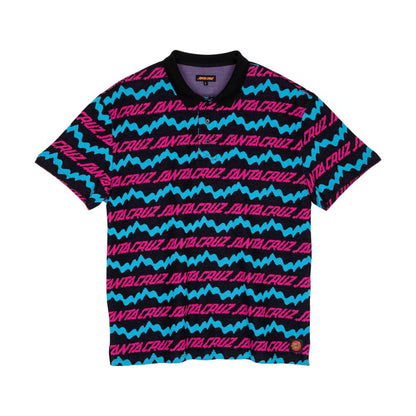 L ADULT Santa Cruz Shortsleeve Polo Slime Drip Polo