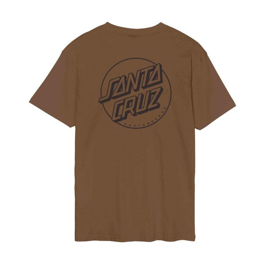 L ADULT Santa Cruz T-Shirt Tonal Opus Dot Stripe T-Shirt