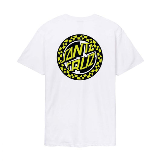 XS ADULT Santa Cruz T-Shirt Malba Crash Dot Chest T-Shirt