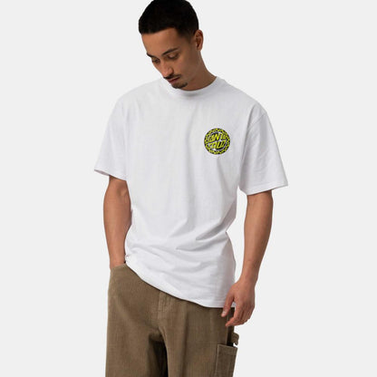 XS ADULT Santa Cruz T-Shirt Malba Crash Dot Chest T-Shirt