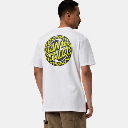 XS ADULT Santa Cruz T-Shirt Malba Crash Dot Chest T-Shirt