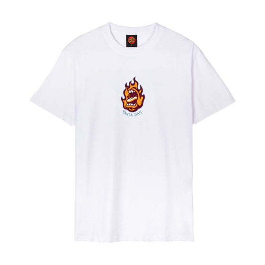 M ADULT Santa Cruz T-Shirt Screaming Flame Front T-Shirt