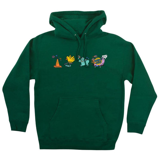 S ADULT Santa Cruz Hoody Skate Like A Girl