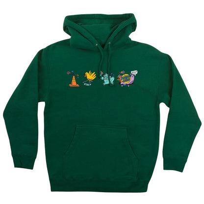 M ADULT Santa Cruz Hoody Skate Like A Girl
