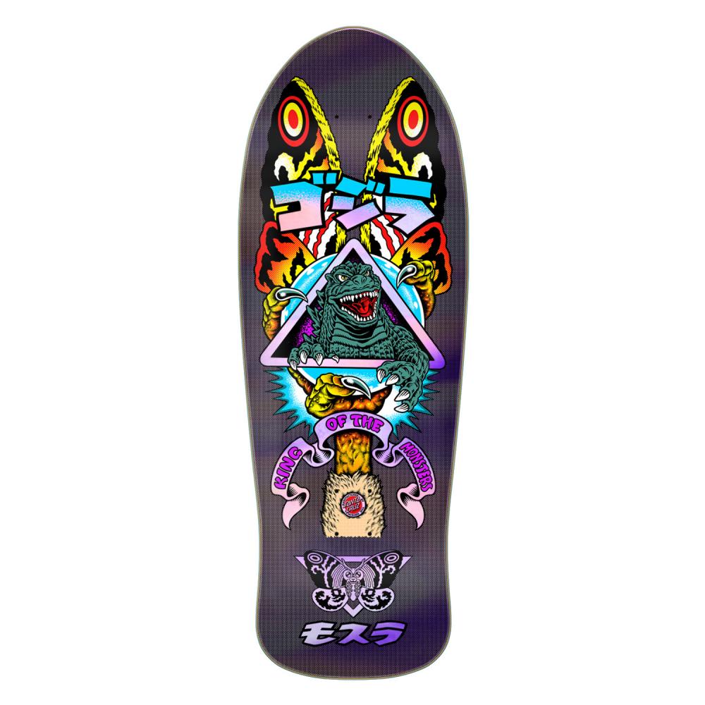 10.538IN Santa Cruz Deck Godzilla Mothra Natas