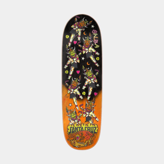 8.8IN Santa Cruz Deck Salba Firedance Pro Shaped