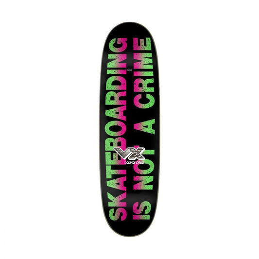 9IN Santa Cruz VX Deck Kendall Street Art Collage