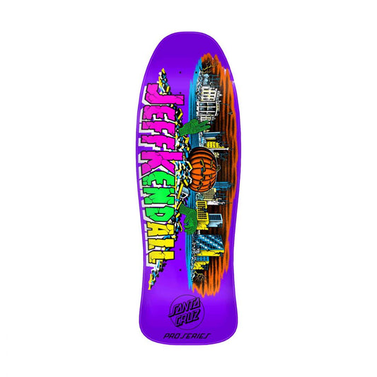 10IN Santa Cruz Reissue Deck Kendall Pumpkin