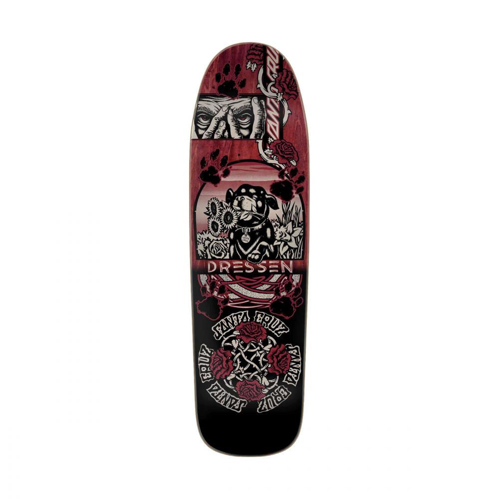 9.3IN Santa Cruz Shaped Deck Dressen Evo Pro
