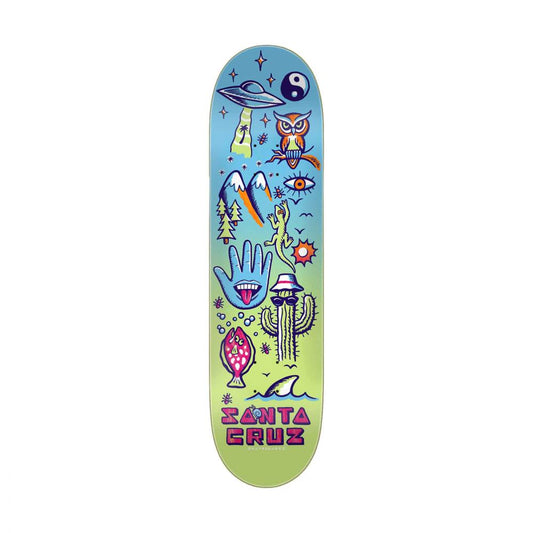 7.75IN Santa Cruz Team Deck Deck Tripper FeelBase
