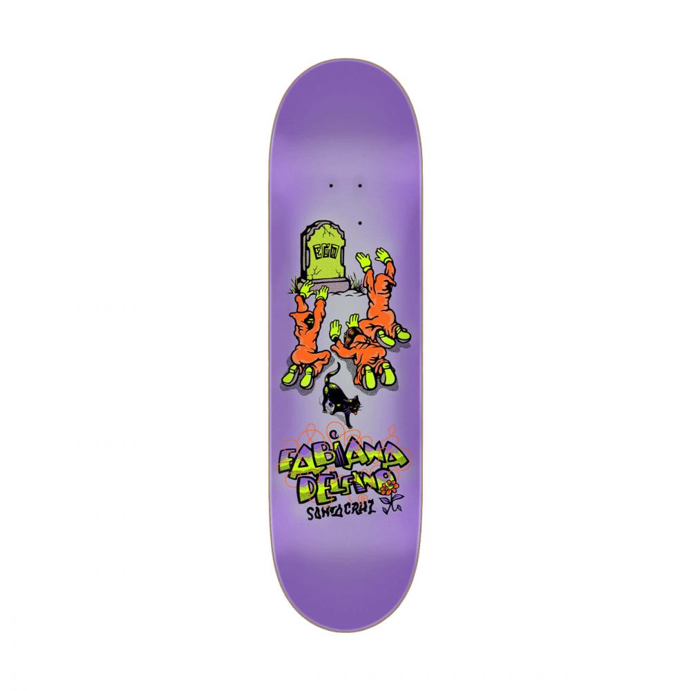 8.25IN Santa Cruz Pro Deck Delfino Ego FeelBase Pro