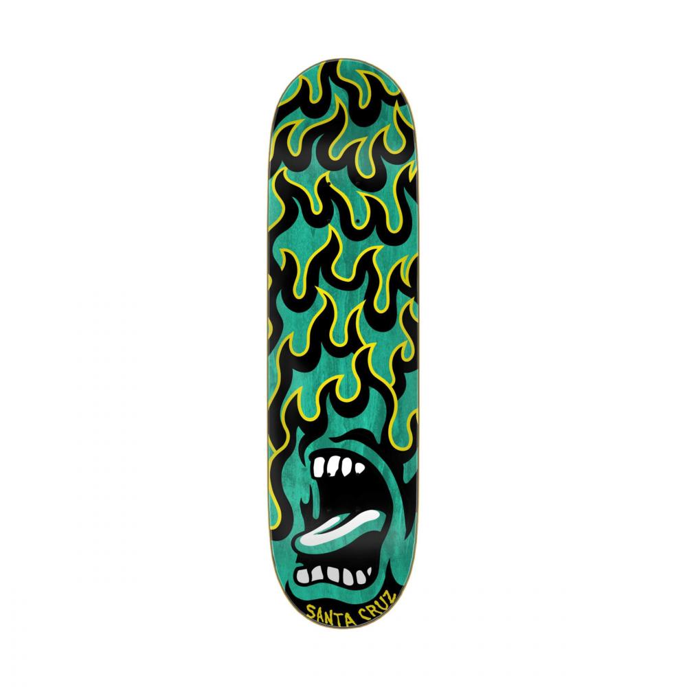 8.5IN Santa Cruz Birch Deck Screaming Flame  Ply