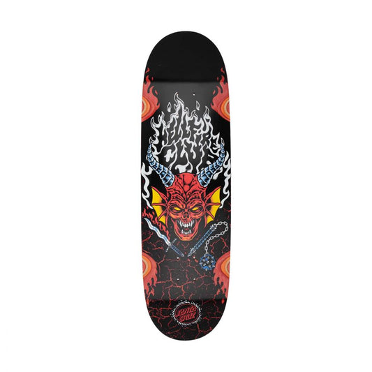9IN Santa Cruz ST Deck Stranger Things Hellfire Flame