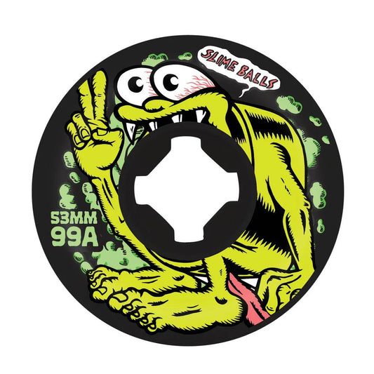 53 MM Slime Balls Hardline Wheels Gremmie Vomit Mini 99a