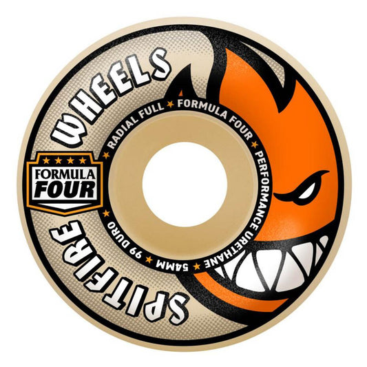 58 MM Spitfire Formula Four Wheels 99 Radial Full