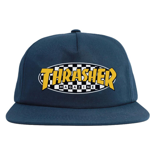 O/S ADULT Thrasher Cap Checkered Oval
