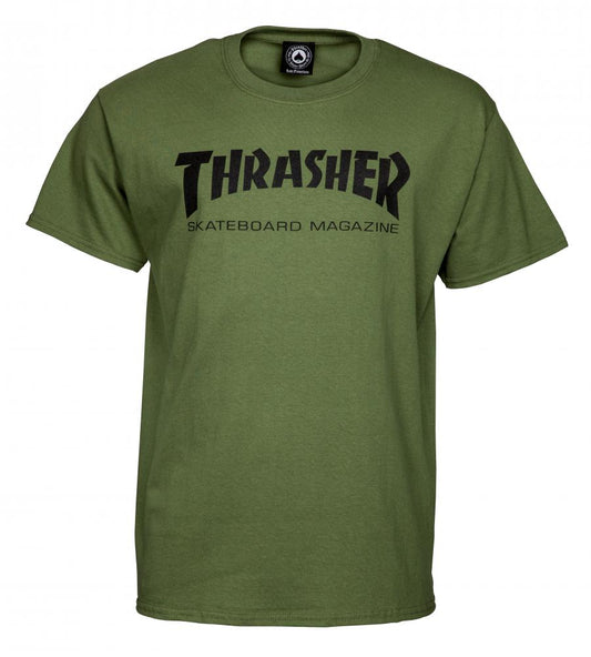 L ADULT Thrasher T-Shirt Skate Mag