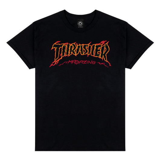 M ADULT Thrasher T-Shirt Cracked By ExTeenager