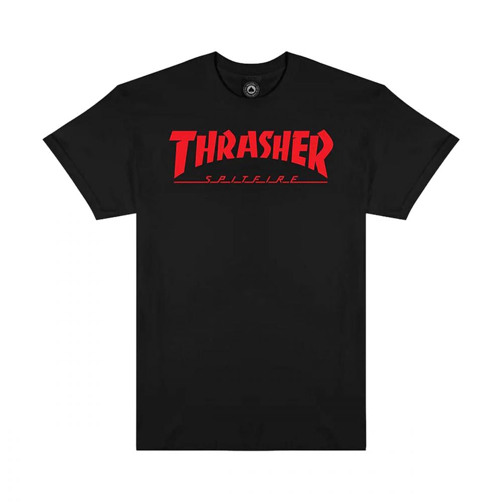 L ADULT Thrasher x Spitfire T-Shirt Big Head Jake